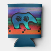 Rafraîchisseur Pour Canette Ours d'esprit auriculaire du Nord (Devant)