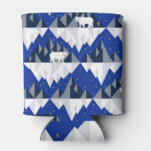 Rafraîchisseur Pour Canette Ours polaire sur Iceberg Motif sans couture. (Dos)