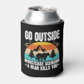 Rafraîchisseur Pour Canette Ours - Sortez du scénario Coque le plus mauvais (Can devant)