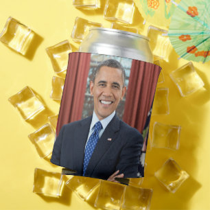 Rafraîchisseur Pour Canette Oval Office Portrait, Obama Barack Président des É