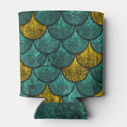 Rafraîchisseur Pour Canette Oxyde Métallique : Texture des échelles de poisson (Dos)