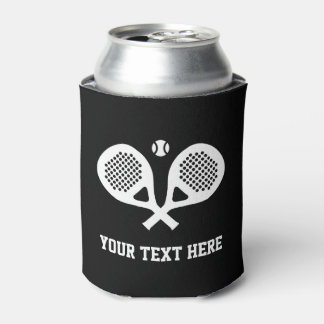 Rafraîchisseur Pour Canette Padel sport peut refroidir avec texte personnalisé