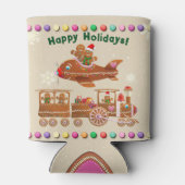 Rafraîchisseur Pour Canette Pain D'Argent Xmas Train Et Avion (Dos)