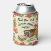 Rafraîchisseur Pour Canette PAIN DE bon thanksgiving DE VIE Monogramme (Can Dos)