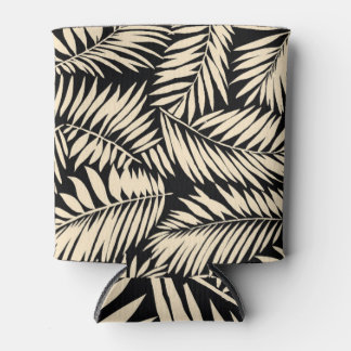Rafraîchisseur Pour Canette Palm Leaf Vintage : Motif sans couture