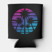 Rafraîchisseur Pour Canette Palm Tree Hawaiian Beach Vacances été (Devant)