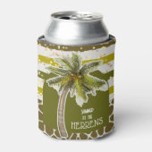Rafraîchisseur Pour Canette Palm Tree Tropical (Can devant)