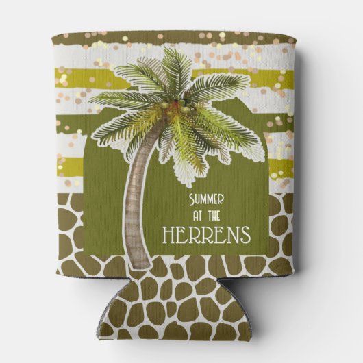 Rafraîchisseur Pour Canette Palm Tree Tropical (Dos)
