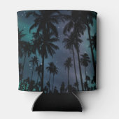 Rafraîchisseur Pour Canette Palm Trees and Starry Night Sky Personalised (Dos)