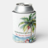 Rafraîchisseur Pour Canette Palmier & Présente À Noël En Juillet (Can Dos)