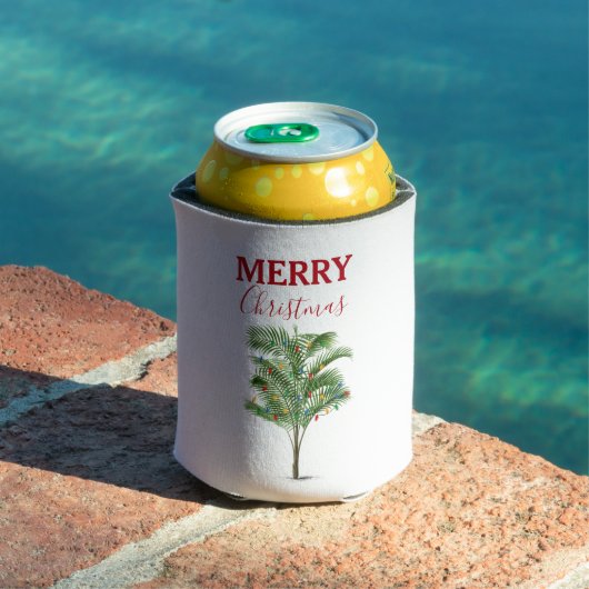 Rafraîchisseur Pour Canette Palmier Tropical Noël Arbre de Noël (Piscine in situ)
