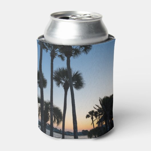 Rafraîchisseur Pour Canette Palmiers Sunrise Destin Floride Can Cooler (Can devant)