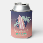 Rafraîchisseur Pour Canette Palmiers, Surf, Plage String Lights (Can Dos)