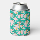 Rafraîchisseur Pour Canette Palmiers tropicaux : Motif d'été d'aquarelle (Can Dos)