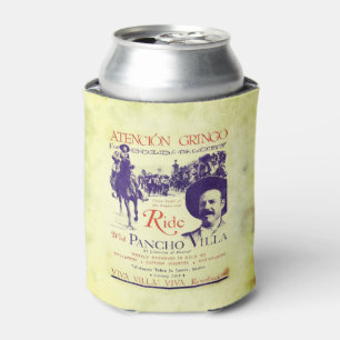 Rafraîchisseur Pour Canette Pancho Villa 🔥 Héros Général Mexicain