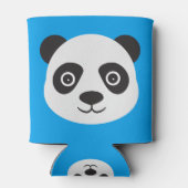 Rafraîchisseur Pour Canette Panda Face Ours noir et blanc (Dos)