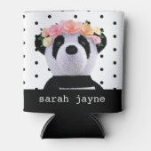 Rafraîchisseur Pour Canette Panda Party Polka Dot Nom Can Cooler (Devant)