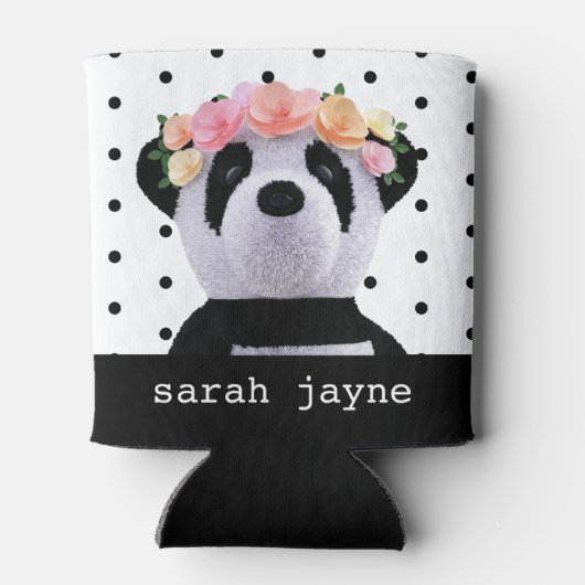 Rafraîchisseur Pour Canette Panda Party Polka Dot Nom Can Cooler (Dos)