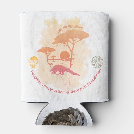 Rafraîchisseur Pour Canette Pangolin Conservation & Research Foundation Mug (Dos)