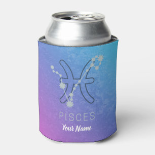 Rafraîchisseur Pour Canette Panneau étoile Poissons Zodiac Horoscope Constella