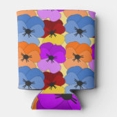 Rafraîchisseur Pour Canette Pansy Collage (Dos)