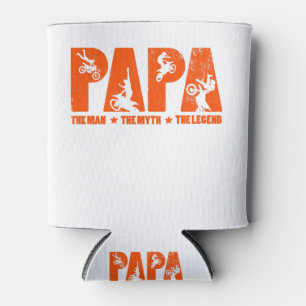 Rafraîchisseur Pour Canette Papa L'Homme Le Mythe La Légende Motocross