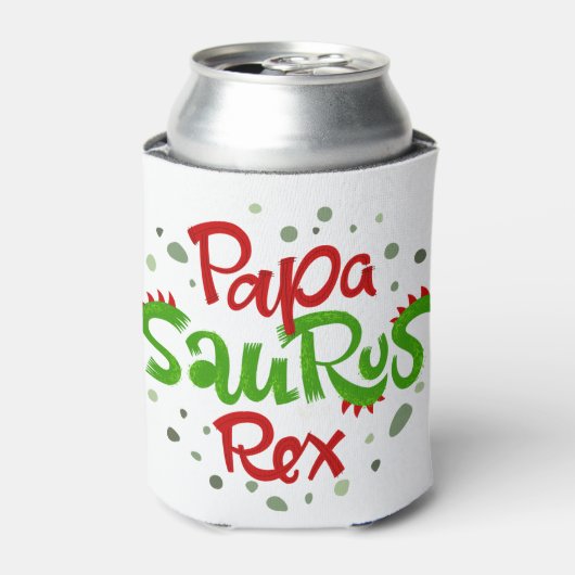 Rafraîchisseur Pour Canette Papa Saurus Rex Graphic (Can devant)