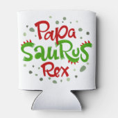 Rafraîchisseur Pour Canette Papa Saurus Rex Graphic (Dos)