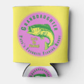 Rafraîchisseur Pour Canette Papa's Favori Fishing Buddy (Devant)