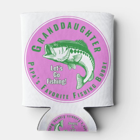 Rafraîchisseur Pour Canette Papa's Favori Fishing Buddy (Dos)