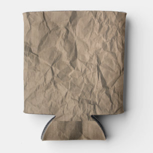 Rafraîchisseur Pour Canette Papier brut : texture recyclé