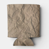 Rafraîchisseur Pour Canette Papier brut : texture recyclé (Dos)