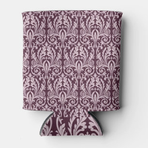 Rafraîchisseur Pour Canette Papier peint damassé classique et transparent.