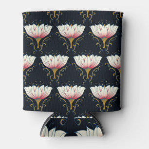 Rafraîchisseur Pour Canette Papier peint Lotus, style rose chinois
