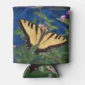 Rafraîchisseur Pour Canette Papillon à queue noire et jaune (Devant)