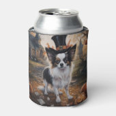 Rafraîchisseur Pour Canette Papillon Citrouille Halloween effroi (Can devant)