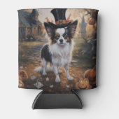 Rafraîchisseur Pour Canette Papillon Citrouille Halloween effroi (Devant)