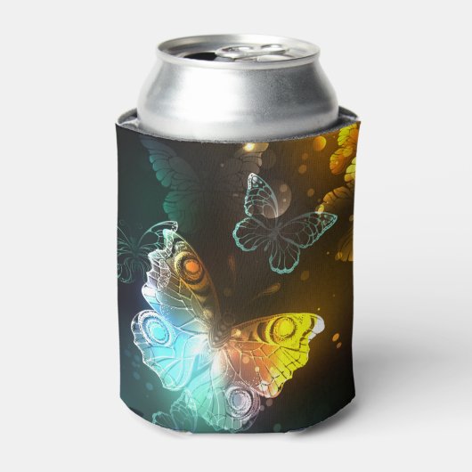 Rafraîchisseur Pour Canette Papillon lumineux et papillons de nuit (Can devant)