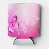 Rafraîchisseur Pour Canette Papillon magenta (Devant)