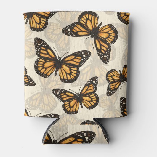 Rafraîchisseur Pour Canette Papillon monarque (Devant)