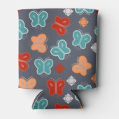 Rafraîchisseur Pour Canette Papillon multicolore (Devant)