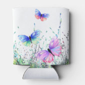 Rafraîchisseur Pour Canette Papillon peut refroidir papillons colorés volants (Dos)