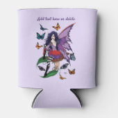 Rafraîchisseur Pour Canette Papillons aux champignons poilus (Devant)