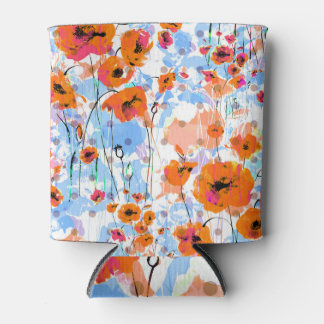 Rafraîchisseur Pour Canette Papillons broyés : Texture florale Abstraite