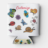 Rafraîchisseur Pour Canette Papillons Escargots Insectes Thunder_Cov (Devant)