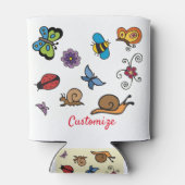 Rafraîchisseur Pour Canette Papillons Escargots Insectes Thunder_Cov (Dos)