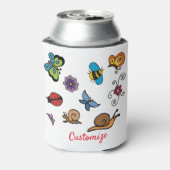 Rafraîchisseur Pour Canette Papillons Escargots Insectes Thunder_Cov (Can Dos)