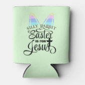 Rafraîchisseur Pour Canette Pâques est pour Jésus (Devant)