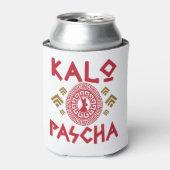 Rafraîchisseur Pour Canette Pâques grecques Kalo Pascha (Can devant)