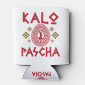 Rafraîchisseur Pour Canette Pâques grecques Kalo Pascha (Dos)